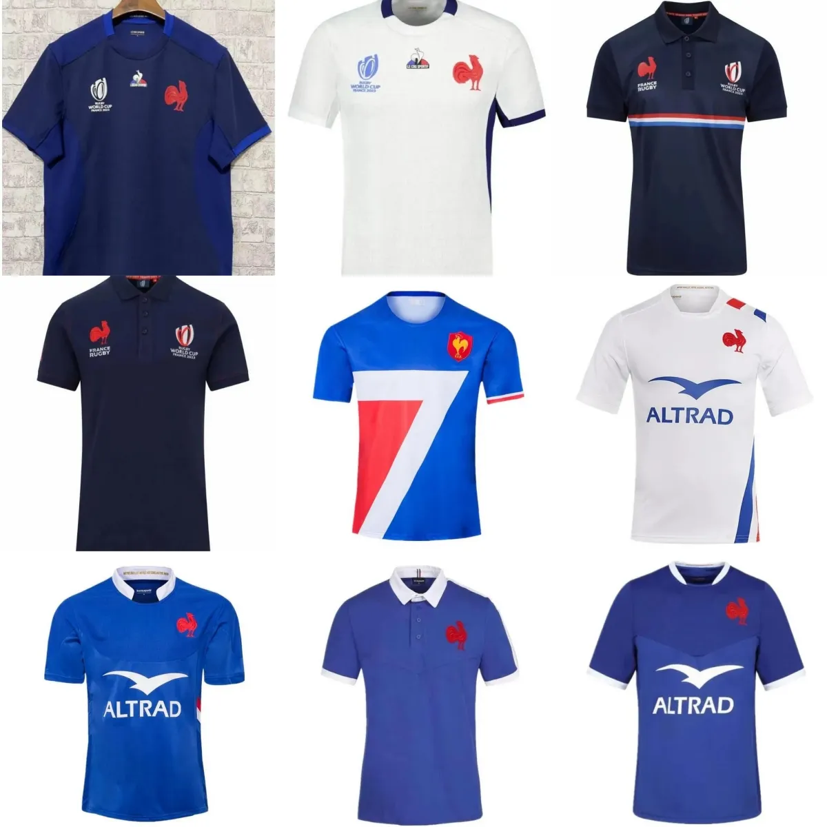 stile 21 22 23 24 Francia Super Rugby maglie 2023 2024 Maillot de Foot BOLN camicia taglia S-5XL di alta qualità