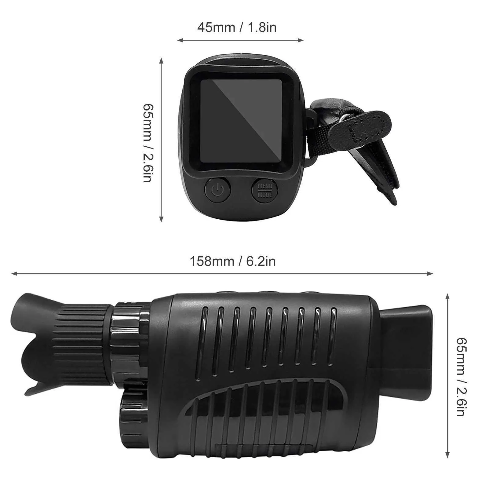 DHgate.com:5X Zoom Digital Monocular Telescope, HD Infrared Night ...