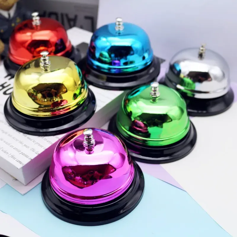 65/85mm Kitchen Tools Call Bell Desk Christmas Hotel Counter Reception Bells S/M Dining Table Summoning Bell XD29967