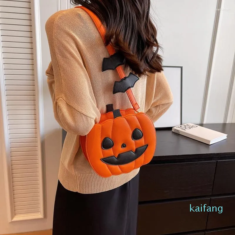 Evening Bags Halloween Pumpkin Crossbody For Women Cute Cartoon Printing Party Shoulder Bag From Kaifang 24.85 DHgate.Com