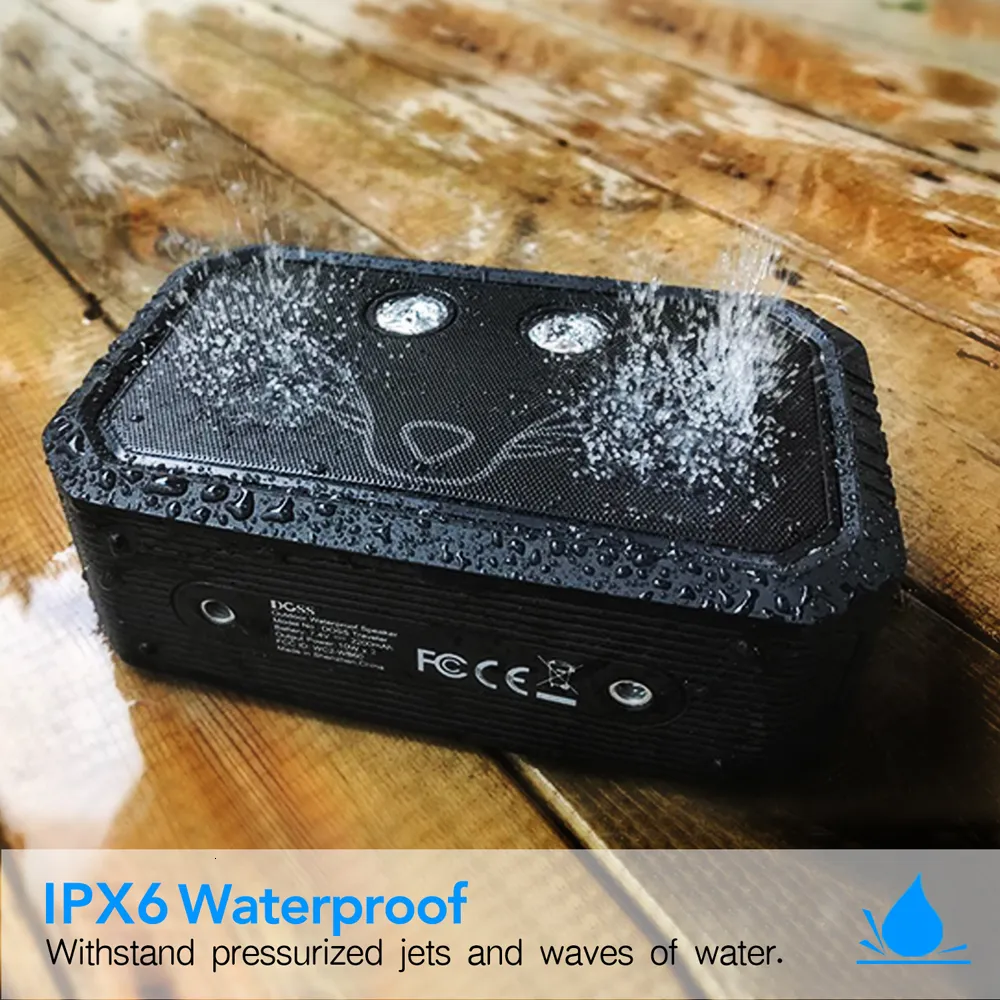 DOSS Ser Portable Traveler Bluetooth Outdoor Sound Box 20W IPX6