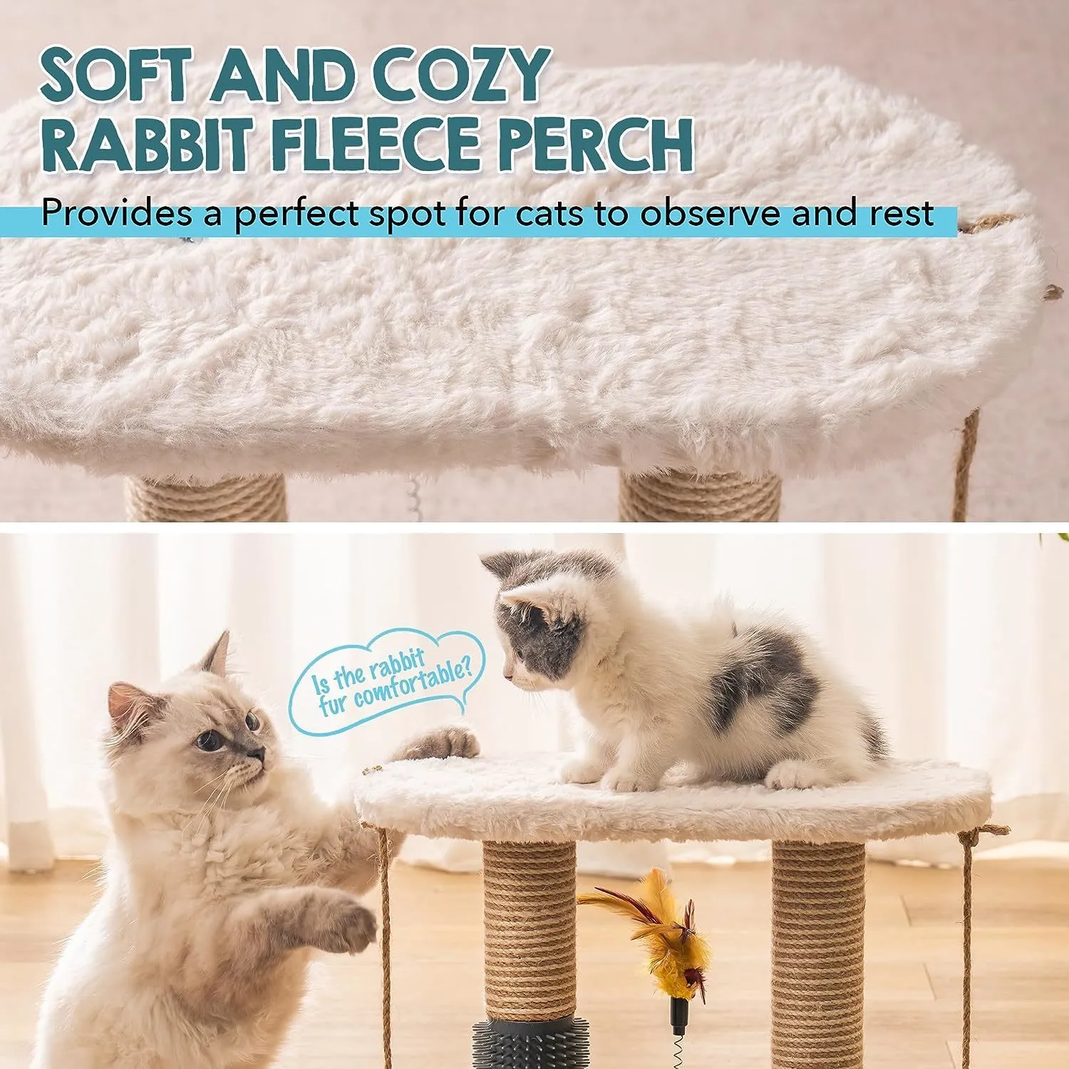 Cat scratching post activity centre hot sale
