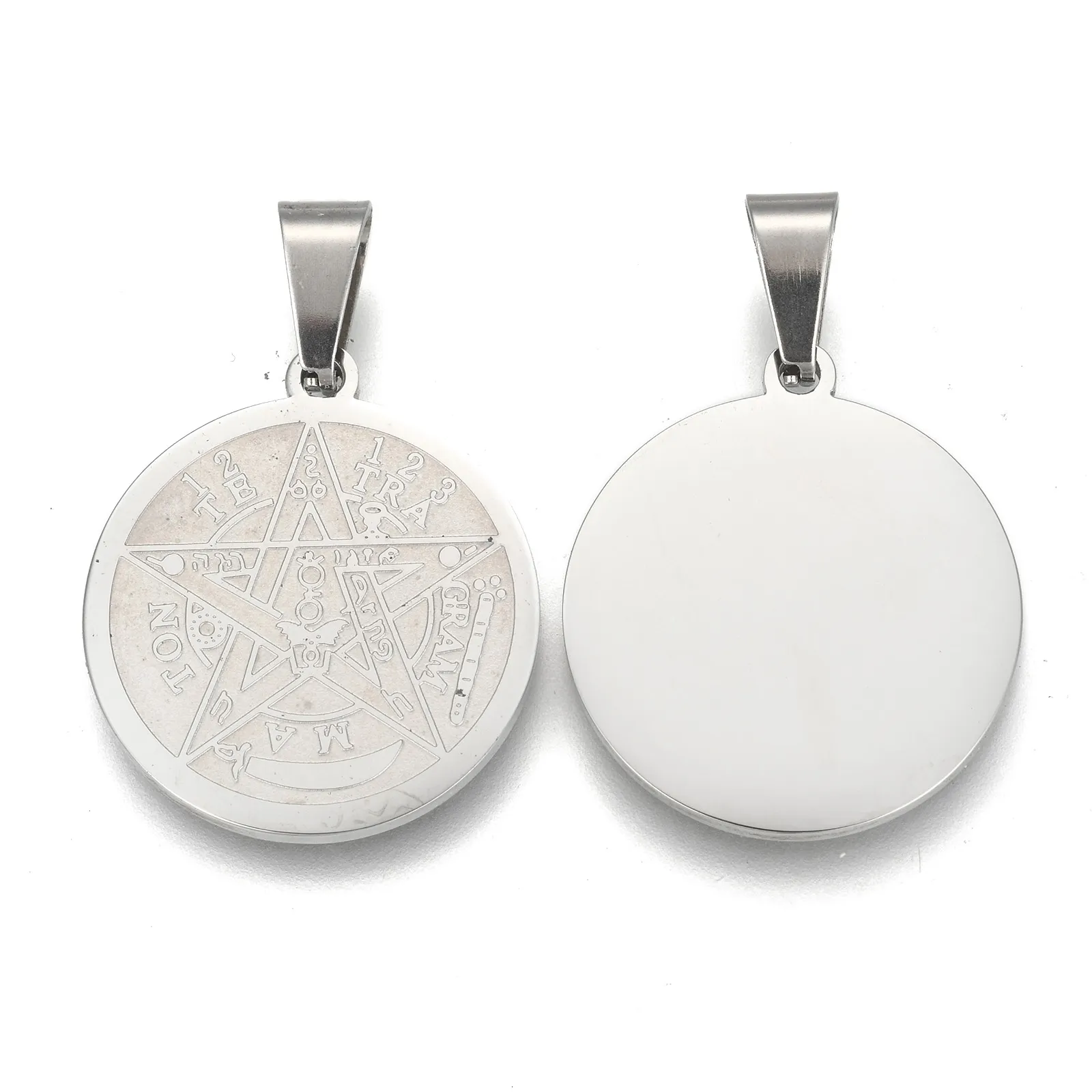 Coppia di Charms in acciaio inossidabile gattini 46x15,6 mm, una coppia