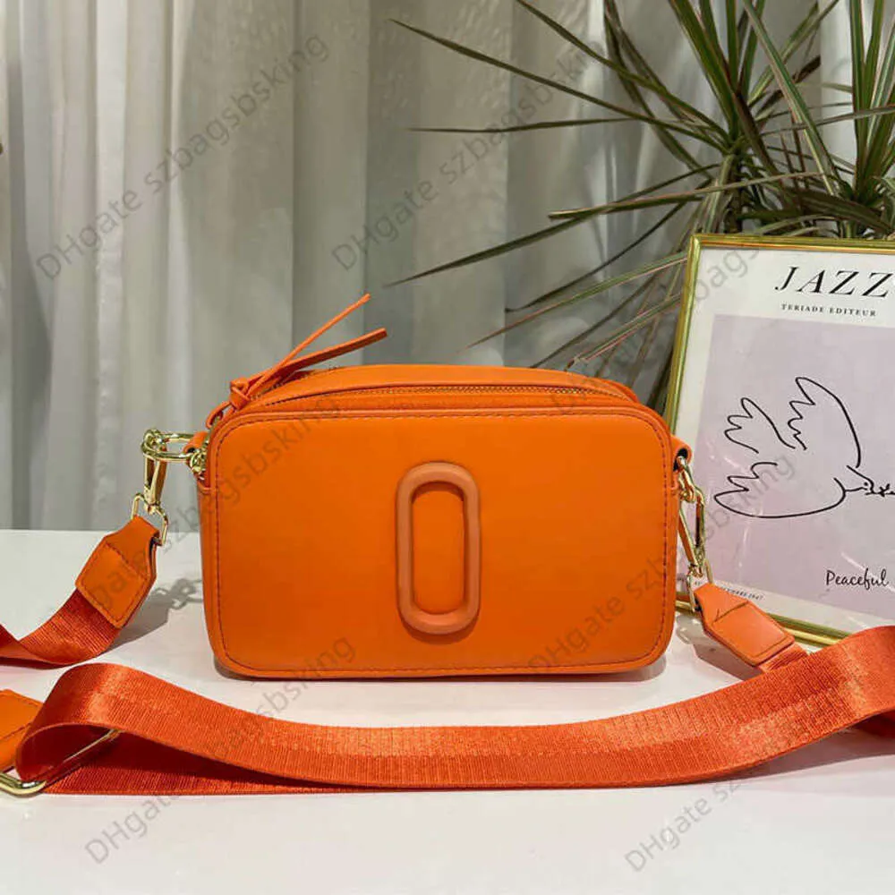 Mody designerka kamery torba na ramiona torebka damska skórzana skórzana zamek błyskawiczny mały kwadratowy portfel klasyczny szeroki pasek na ramię w torbie crossbody