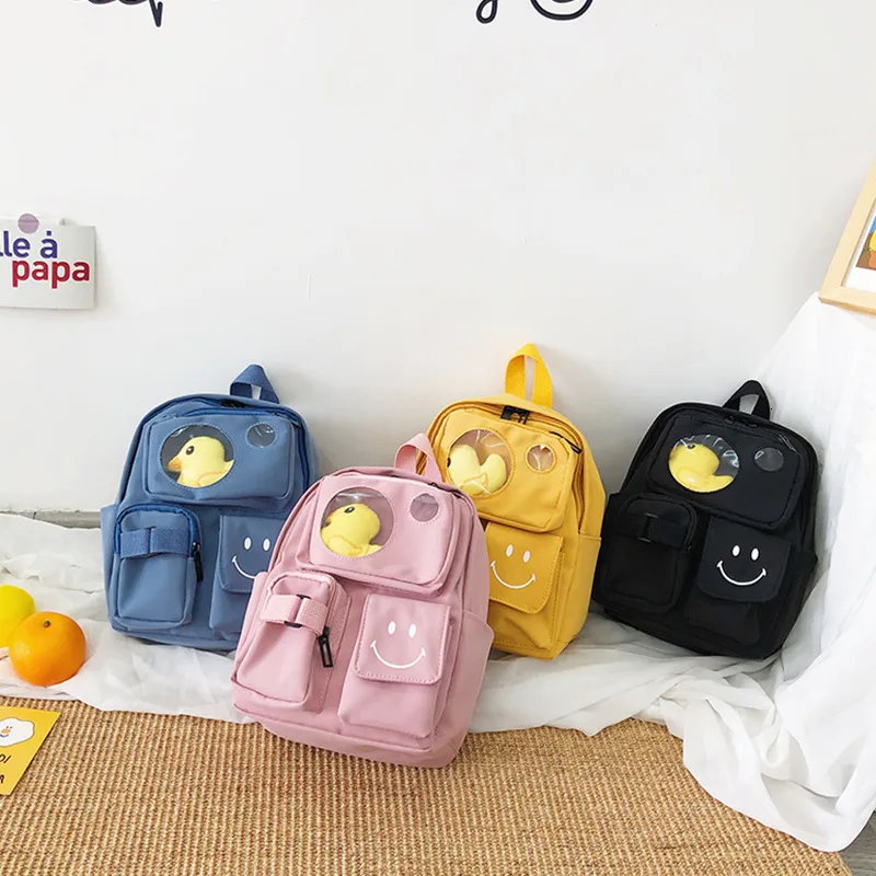 バックパックTas Sekolah Tk 3 Tahun 5 Ransel Bayi Bebek Lucu Anak Perempuan Anak Mode Barat Kecil 230907