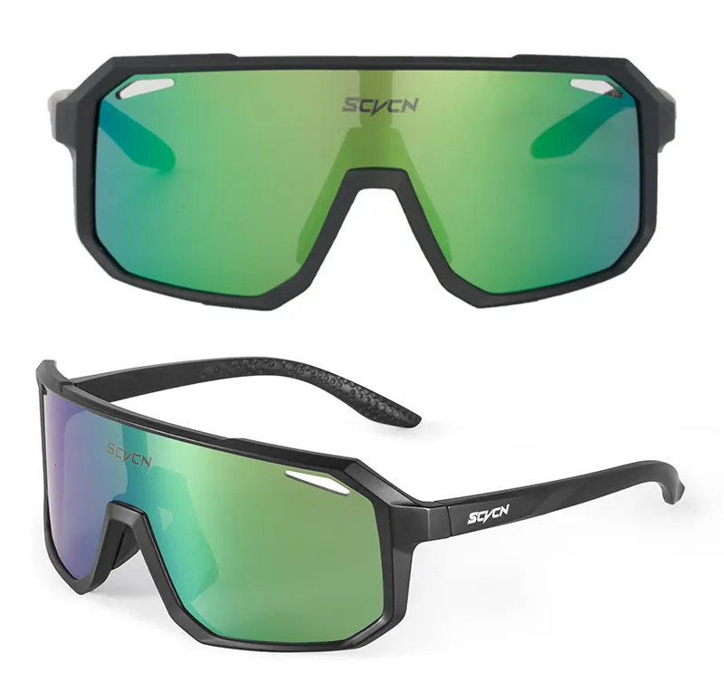 Lunettes De Cyclisme Photochromiques SCVCN - UV400 - Monture Myopie Amovible - Sport Extérieur