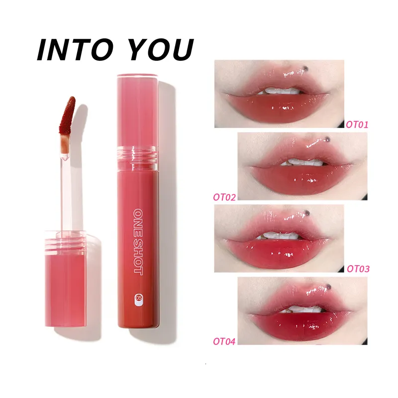 Lipgloss INTO YOU Damen Lippenstift ONE S LIP TINT Long Lasting Red Glaze Cosmetics 230907