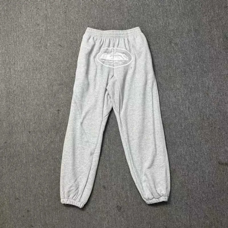 Cortez Rule the World Premium Grey Cotton Blend Unisex Hoodie and Sweatpants Set