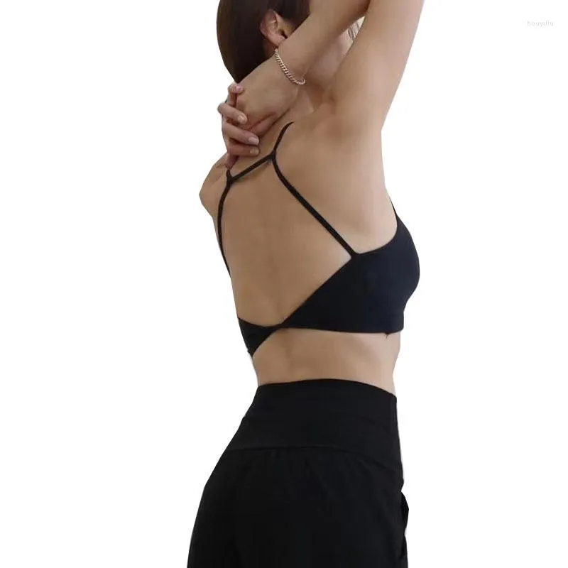 Minimalist Backless Yoga Bra With Backless Design And Thin