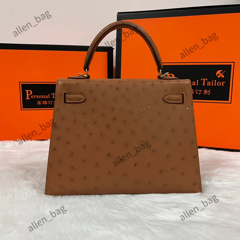 Luxury Handmade Ostrich Skin Crossbody Bag With Wax Thread Sewing Gemini Wallet And Backpack Purse 10A Besigner Messenger Bag And Tote Handbag From Allen bag 816.59 DHgate.Com