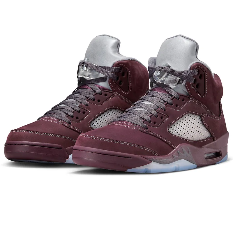 Burgundy nike shop basketball shoes