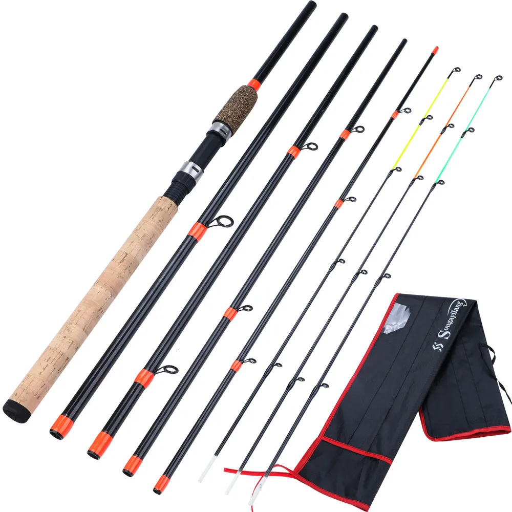 Boat Fishing Rods Sougayilang High Quality Cork Handle Feeder Spinning Rod  30M L M H Power Travel De Pesca Carp Pole 230907 From Zuo07, $18.03