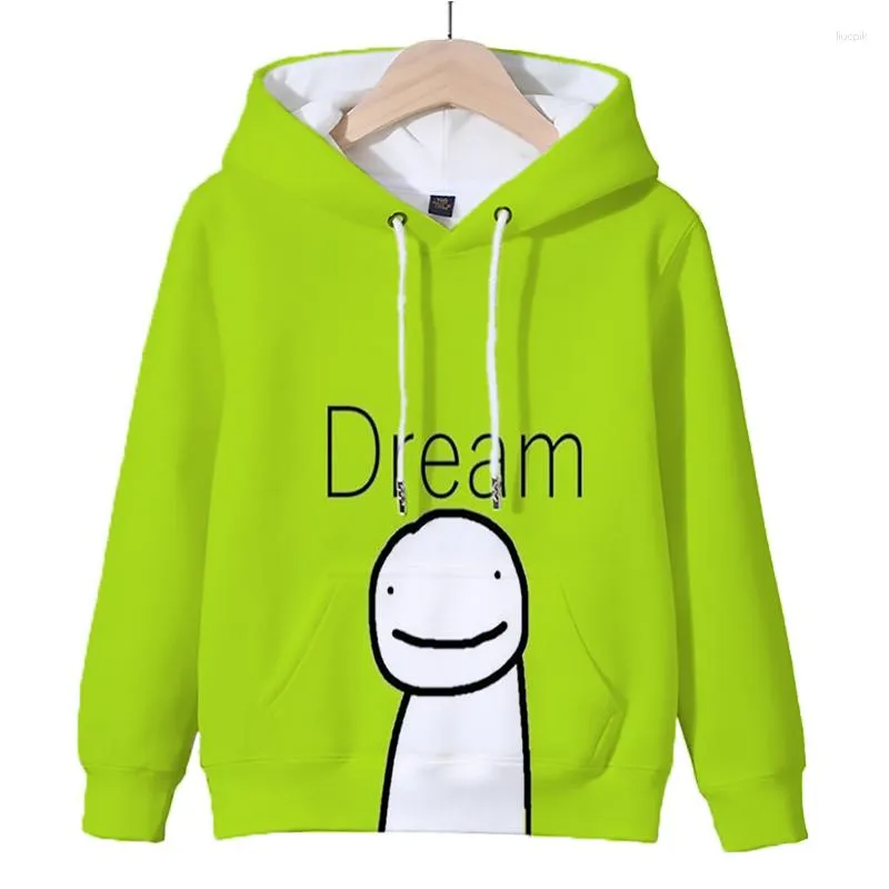 Women's Hoodies Dream Smp Dreamwastaken Sweatshirts Oversized Hoodie Comfortable Streetwear Kids Long Sleeve Tops Children's Clothing