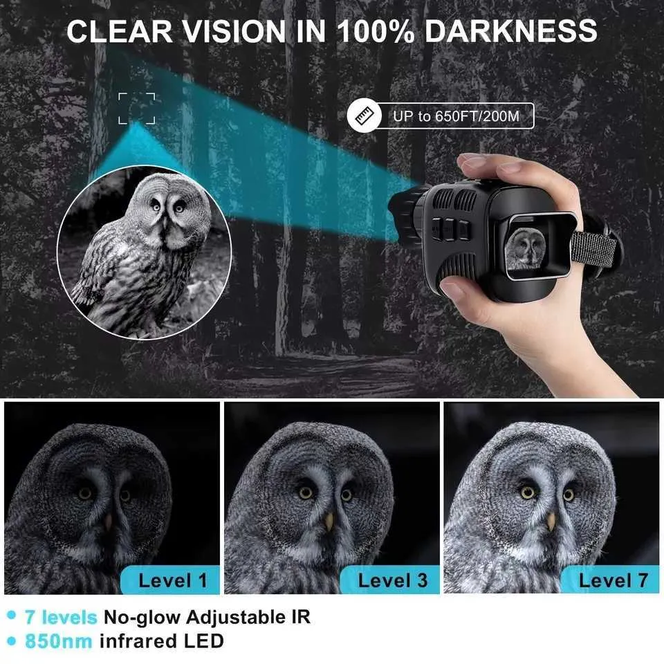 DHgate.com:5X Zoom Digital Monocular Telescope, HD Infrared Night ...