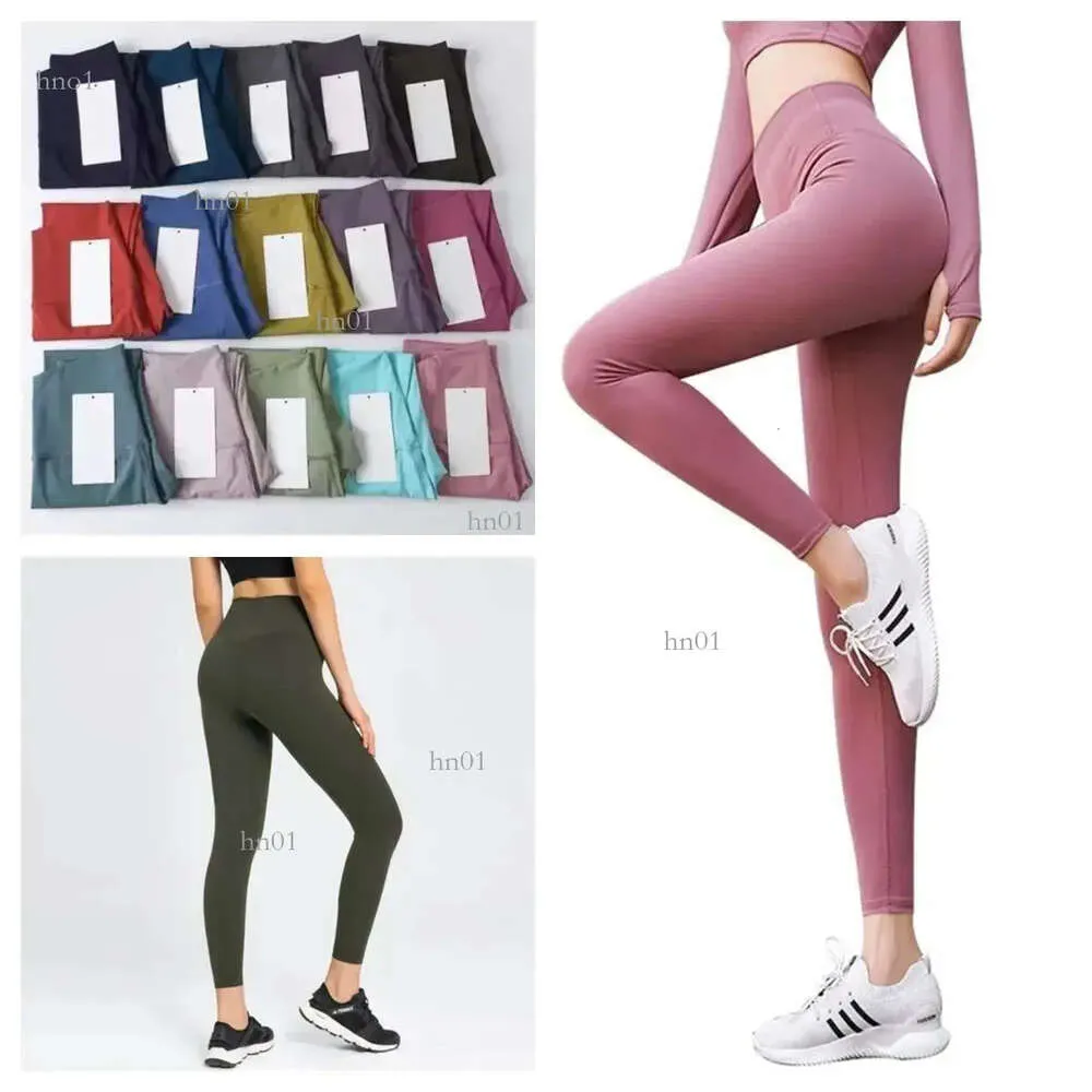 Women Yoga Sexy Tight Lulu Leggings Designer Naked Feeling High Waist  Sports Pants Womens Breathable Workout Seamless Scrunch Gym84662 From 14,08  €