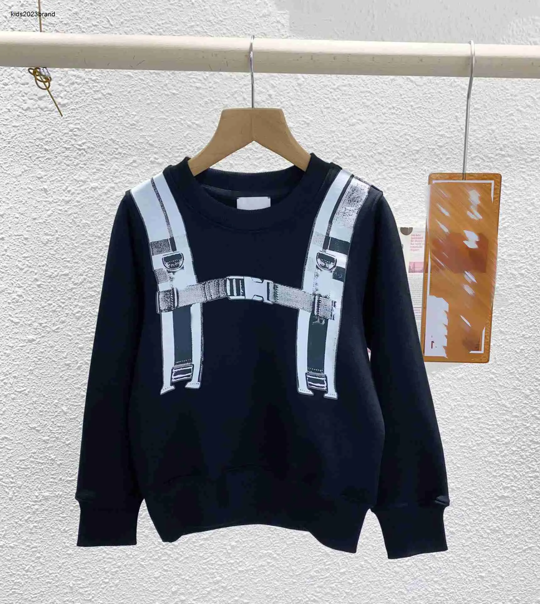 vestiti per bambini felpe con cappuccio per bambini maglione Zaino felpe con stampa grafica per ragazzo ragazza Taglia 100-150 CM pullover per bambini di alta qualità Sep01