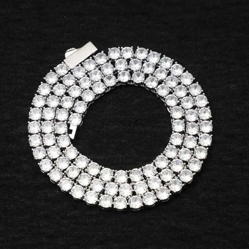 Factory Price Custom Men Iced Women Gold Necklace Silver 9k Out 14k Diamond 10k Vvs Moissanite Chain Tennis Link 18k S925 Gdojp