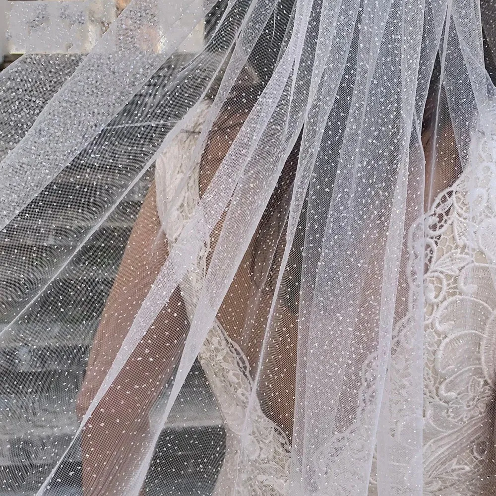 Velo De Boda De Encaje Catedral Catedral Catedral Con Peine, Velo