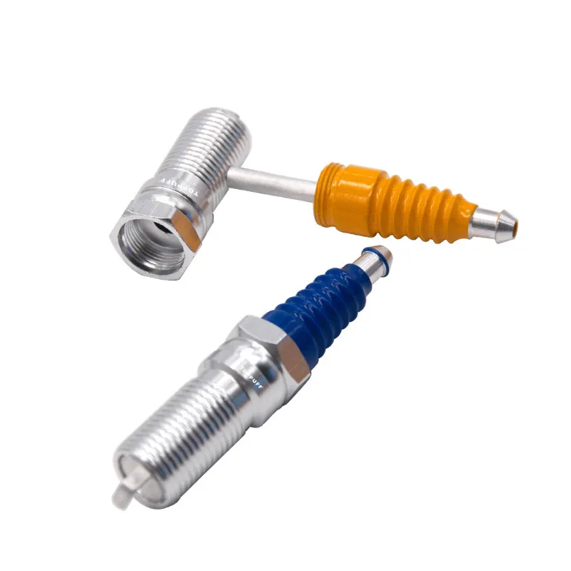 Spark Plug Metal Pipes Tobacco Smoking Pipe Smoke Ignition Sparking