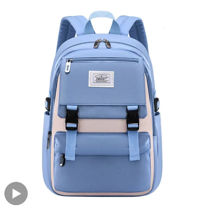 Blue school book bag hotsell