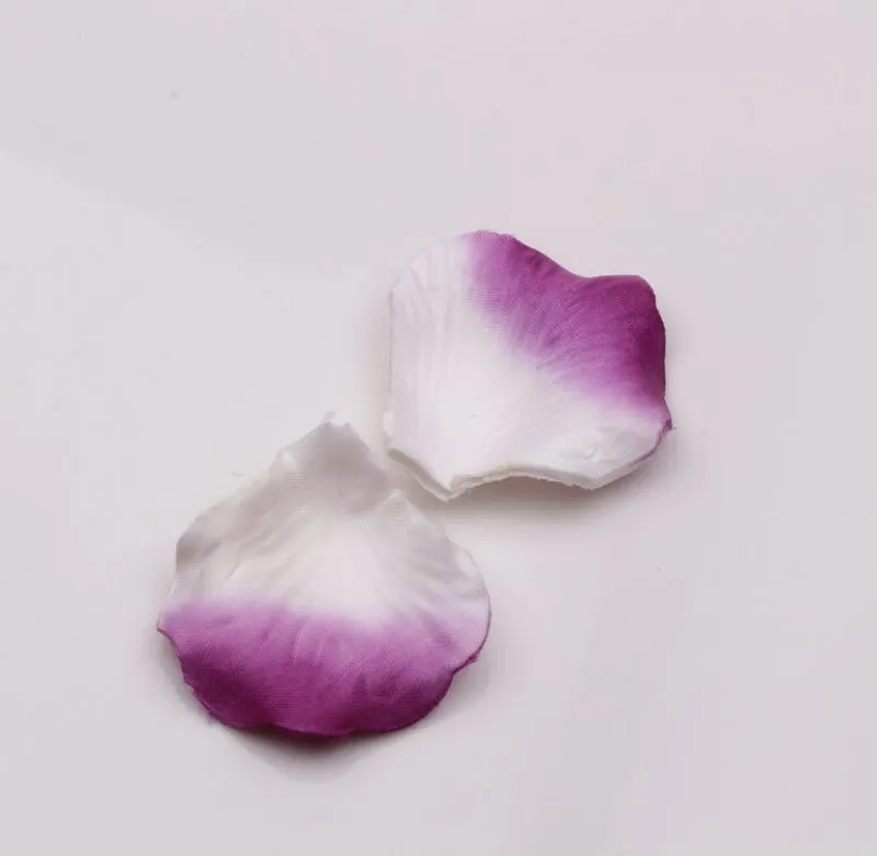 Hot ! Light Purple Rose Petals Hand Sprinkle Flower Wedding Decorate