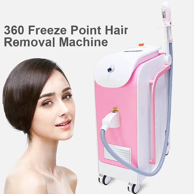 Nueva llegada 360 máquina de eliminación de cabello OPT magneto-óptica depilación rápida salón de belleza de rejuvenecimiento de la piel de alta durabilidad para uso comercial