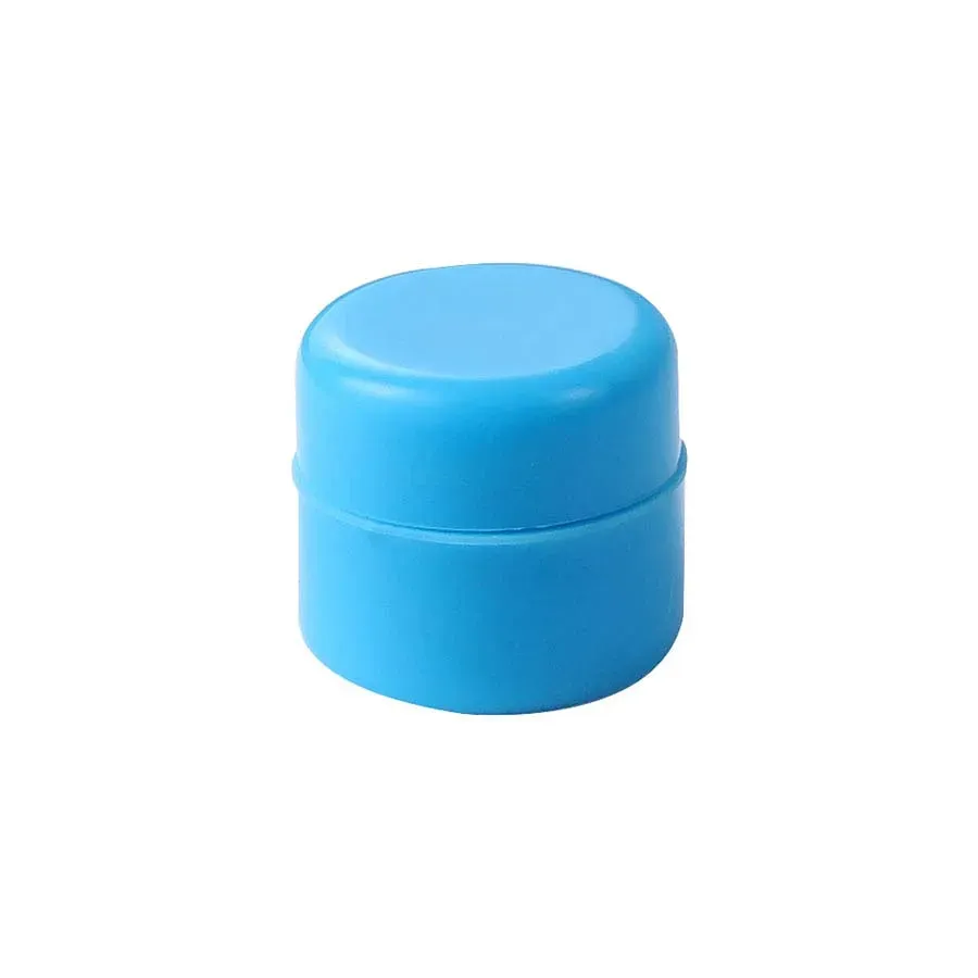 Super Mini jar 1ML silicone wax dabber rig containers MOQ=storage bottles use for organization random color