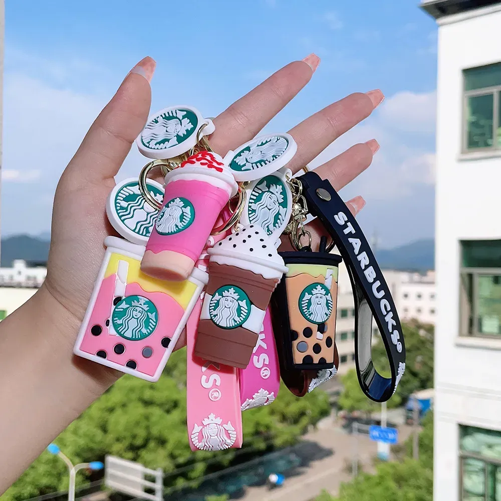 Starbucks Cute Coffee Starbucks Tea Infuser Mug Keychain Perfect Party  Favor And Couple Bag Accessory Small Gift For Shop Lovers From Junrone,  $1.65