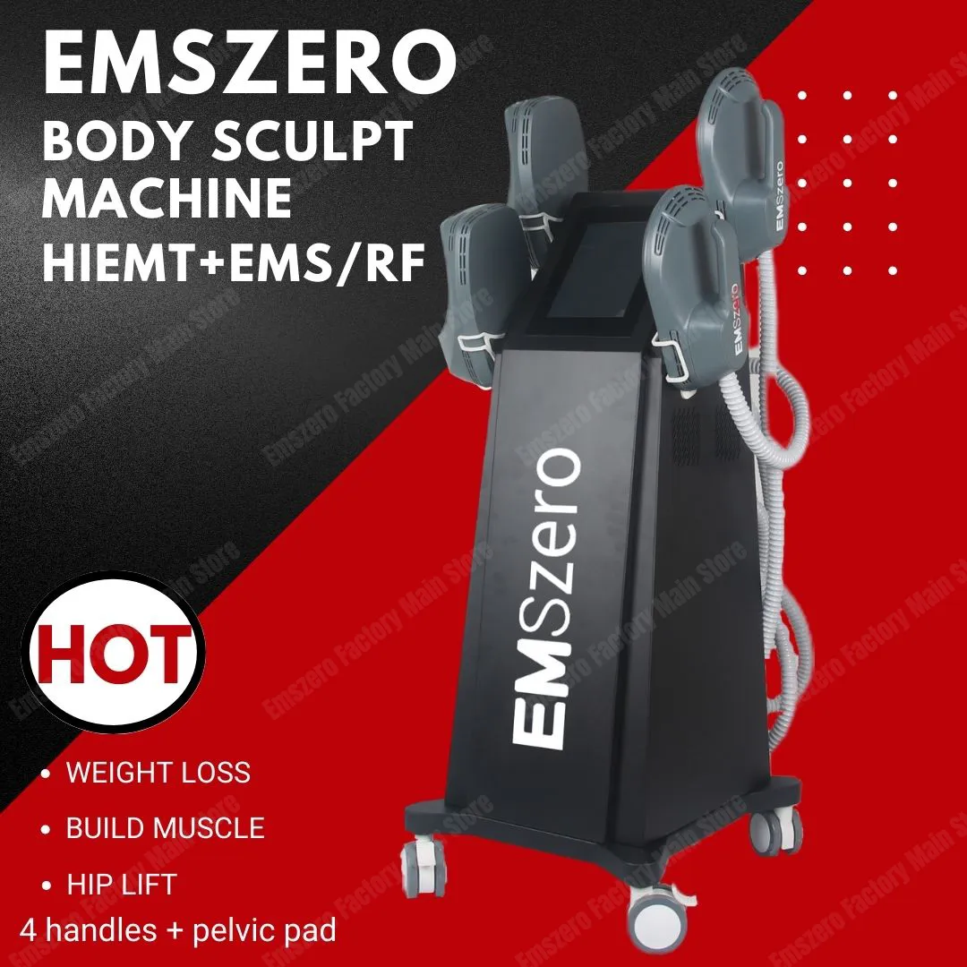 Neue 14 Tesla High Power DLS-EMSLIM NEO Abnehmen Maschine Fitness Nova EMS Elektro Muskel Stimulation Körper Sculpt Butt Build EMSZERO