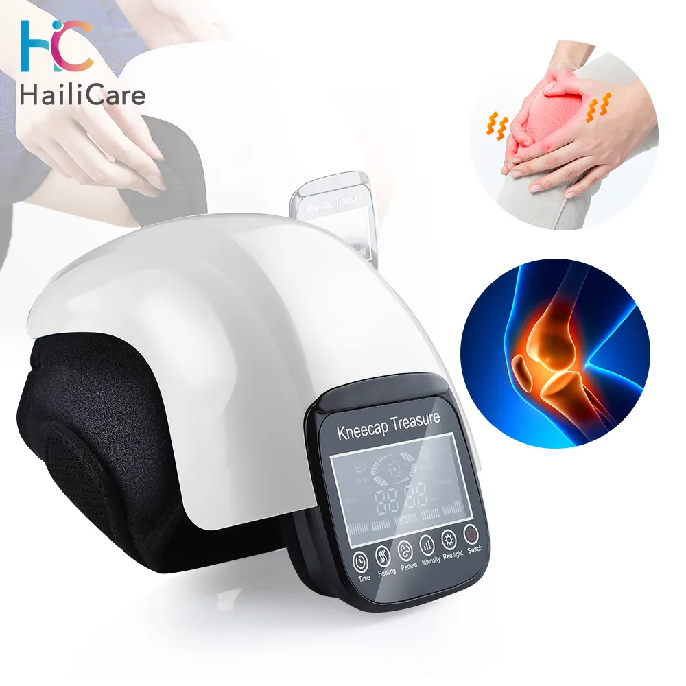 Leg Massagers Electric Infrared Heating Knee Massage Air Pressure Vibration Physiotherapy Instrument Rehabilitation Pain Relief 230908