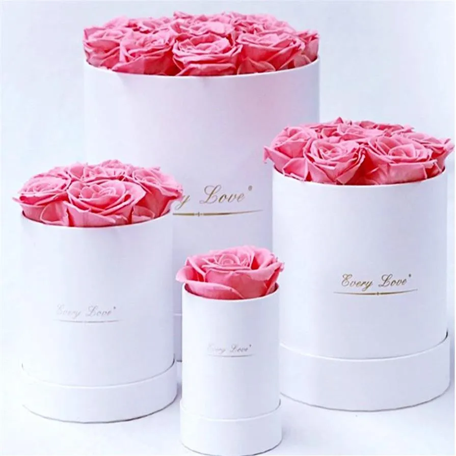 Seau de maintien de fleurs éternelles, coffret cadeau de saint-valentin, roses décoratives, pour petite amie et femme, cadeau de festival romantique 280e