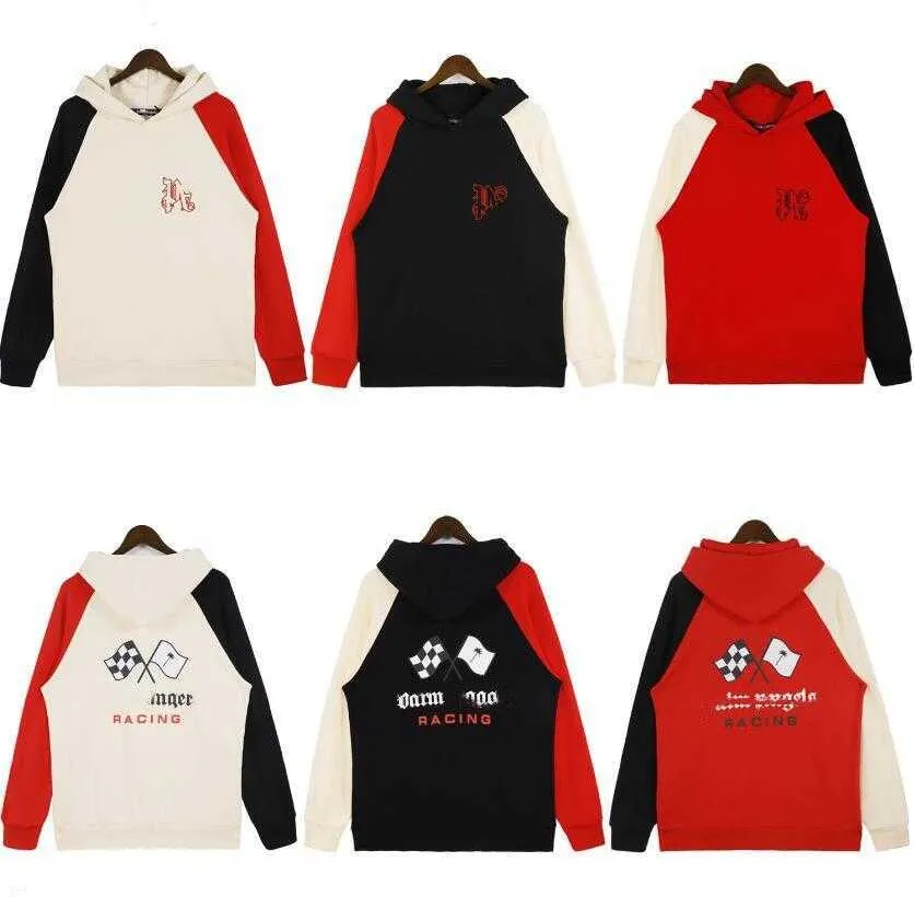 Young Mob Men Women's Hoodie Högkvalitativ broderad tryckt Palm Tree Graphics Black Sweatshirt Pullover S-XL 6DBY