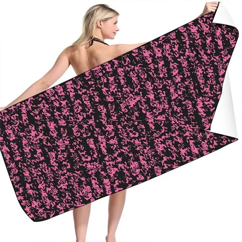 Retro Gorilla Beach Towel - Oversized Microfiber, Quick Dry, Sand Free, For Travel, Pool, Camping - View #7