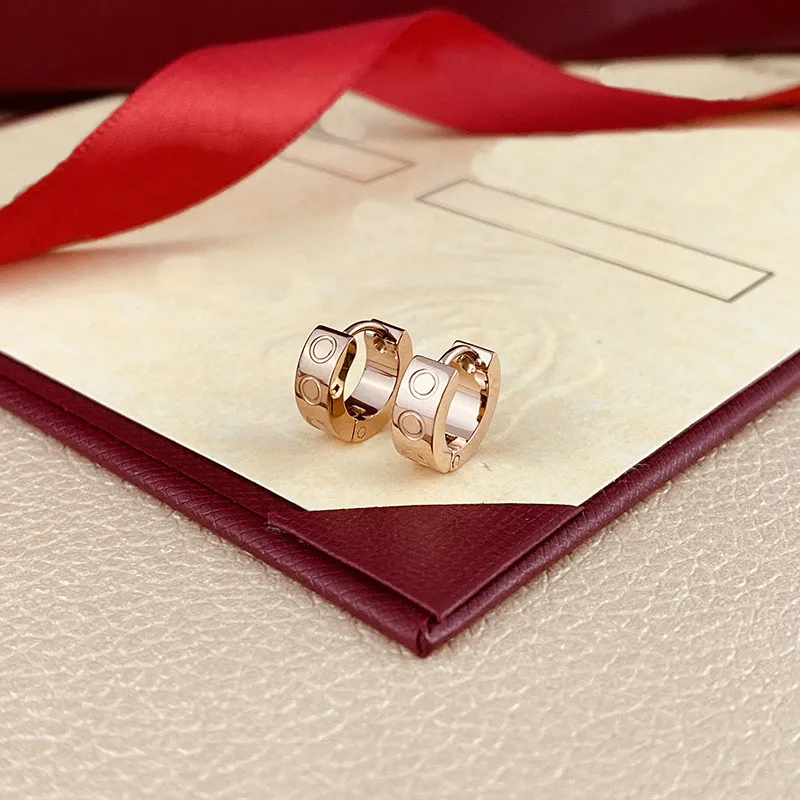 Rose gold earrings deals for sensitive ears