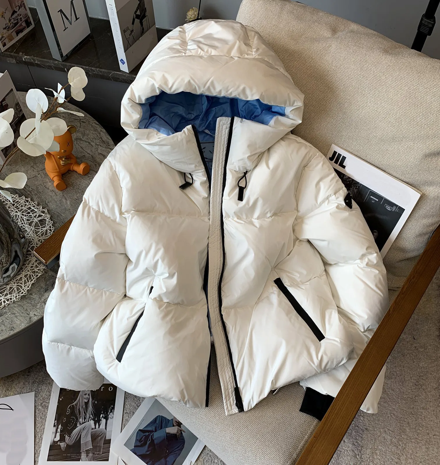 Depop girl hotsell bershka puffer jacket