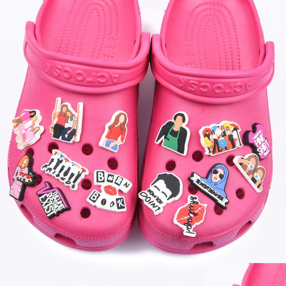 Charms Wholesale Clog Shoe Custom Pvc Rubber For Sandals Kids Gifts Drop Delivery Otymu