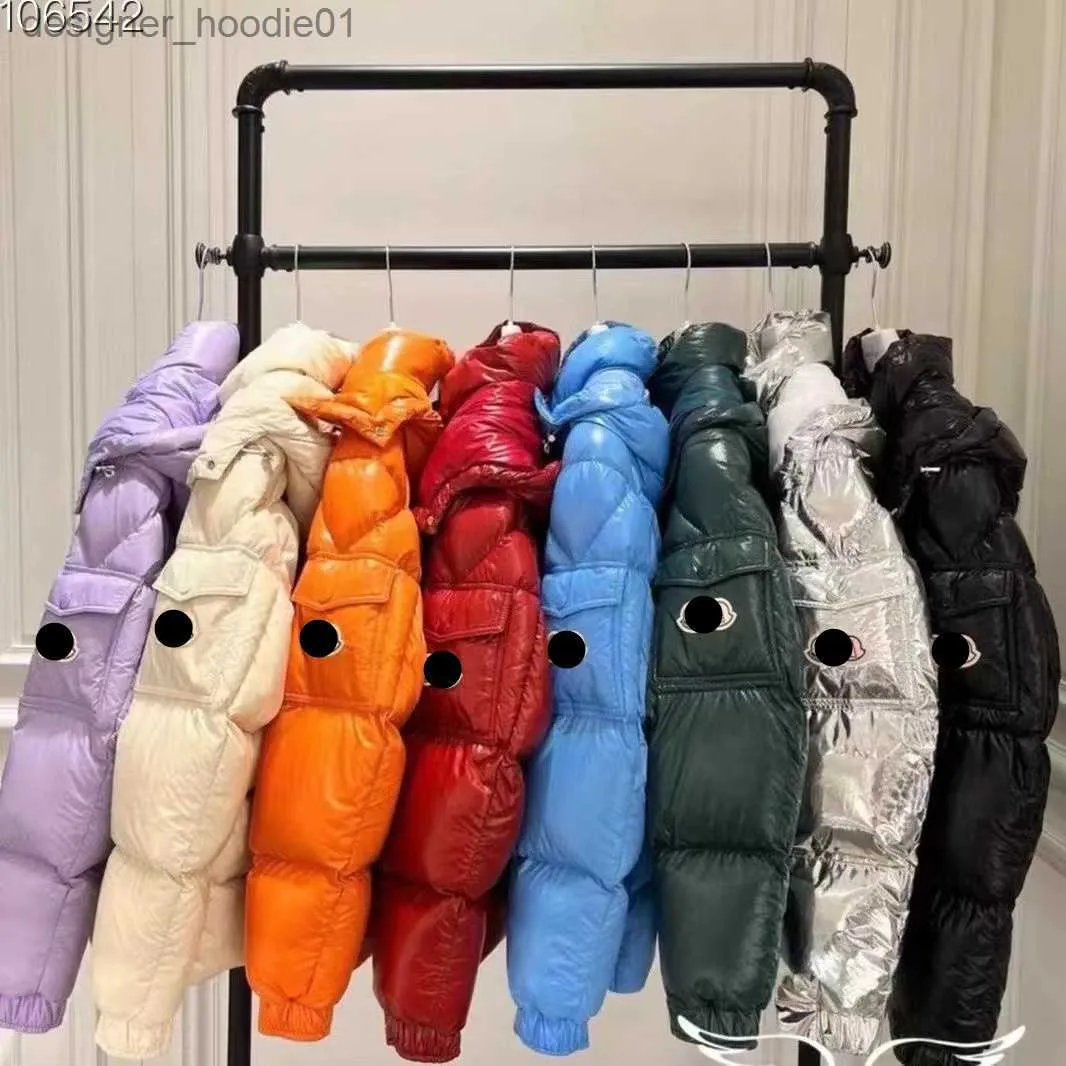 Homens Down Parkas Designer 70º aniversário Mens Down Jackets Luxuoso Clássico Bordado Emblema Casacos Casacos Acolchoados Jaqueta de Inverno Com Capuz Parkas L230911