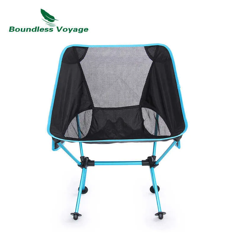 Mobilier de camp Chaise pliante extérieure de voyage sans limites Chaise de pêche de camping avec sac de transport Chaise de lune de plage robuste pour dessiner un pique-nique barbecue HKD230909