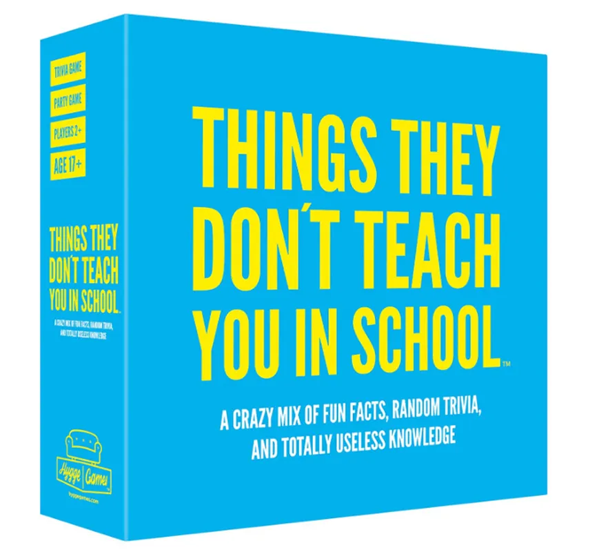 Wholesales Things They Don't Teach You in School Game Party Trivia Game Limited Edition