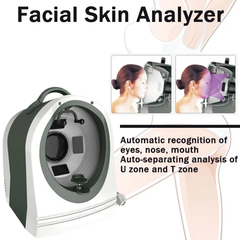 Inne urządzenia kosmetyczne Smart Analizer Dift Detektor wilgotności skóry 10 mega piksel do systemu diagnozy Salon Salon Użycie spa