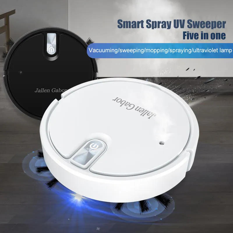 Smart Home Control 5in1 Draadloos Intelligent Vegen Robotstofzuiger Multifunctionele Superstil Stofzuigen Dweilen Bevochtigen Voor 230909