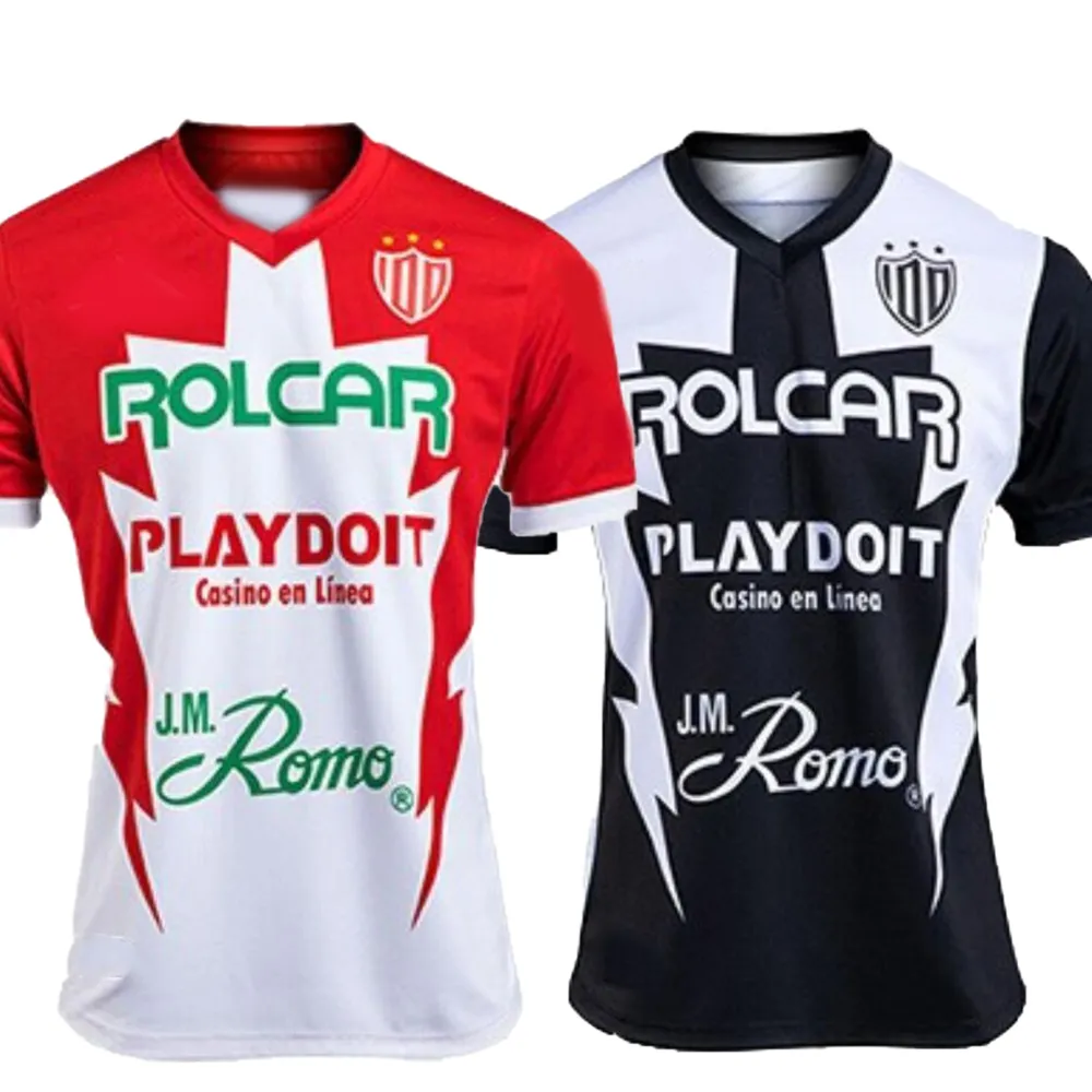 23-24 NECAXA SOCCER JERSEYS Personnalisé Home Local Away Visita M.Salas Y.Leiva Joao J.Pereira K.Mercado Thai Quality Yakuda Dhgate Discount Wear