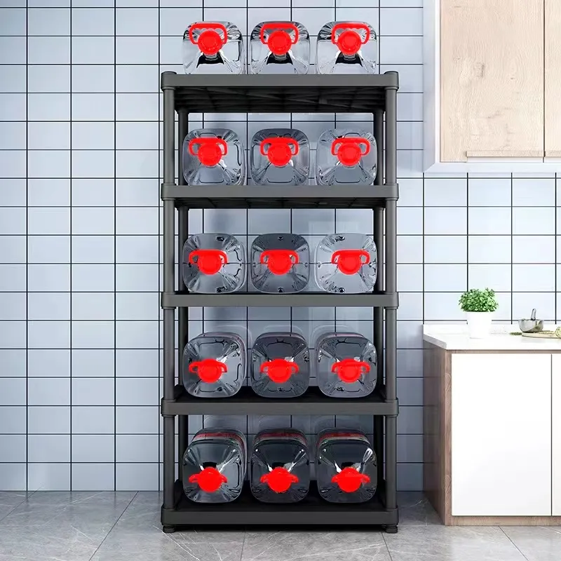 5-level kitchen shelving Floor-to-ceiling multilayer microwave rack Oven storage rack Multifunctional pot holder