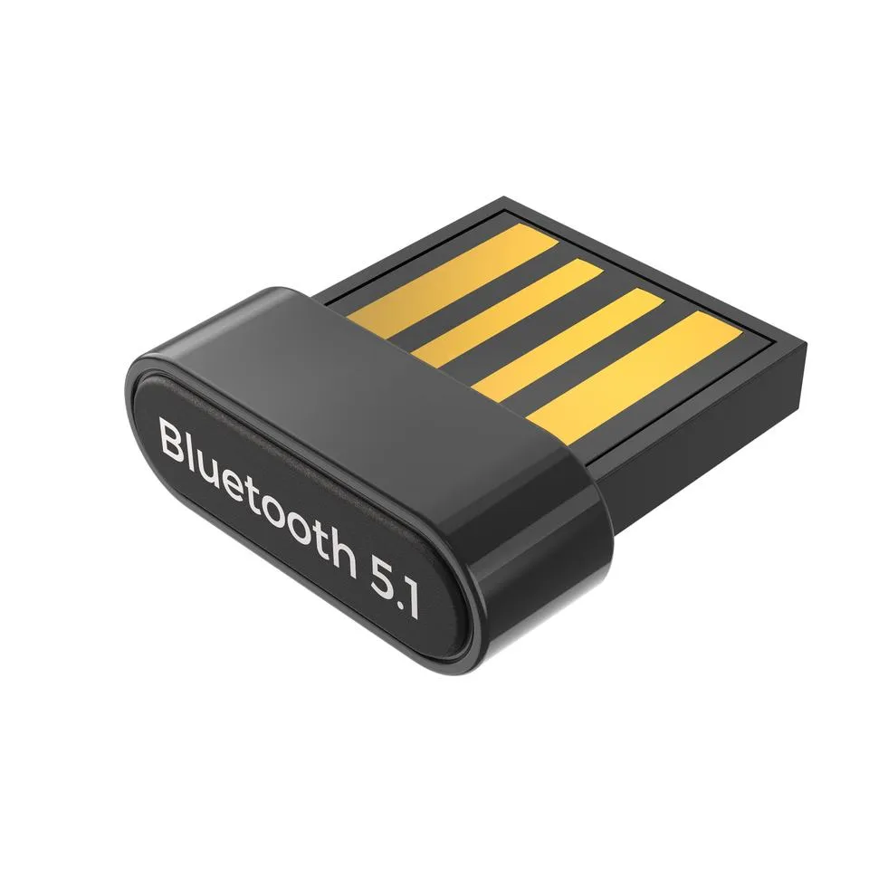 PC için uzun menzilli 2.4G Mini Kablosuz USB 5.1 Bluetooth USB adaptörü