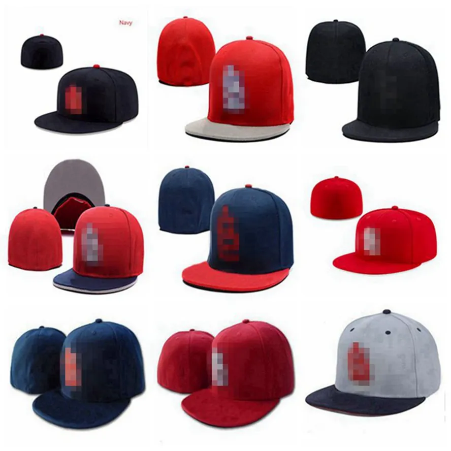 STL lettre casquettes de Baseball hommes femmes Hip Hop chapeau os aba reta Gorras rap entièrement fermé chapeaux ajustés