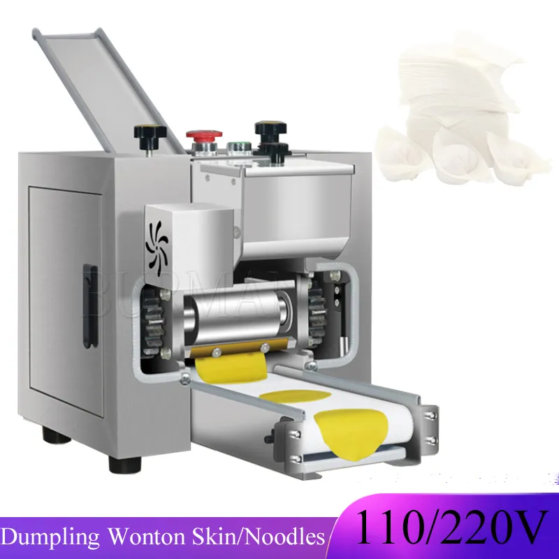 Dumpling Skin Machine Commercial W pełni automatyczny domowy sprzęt kuchenny makaron prasowy