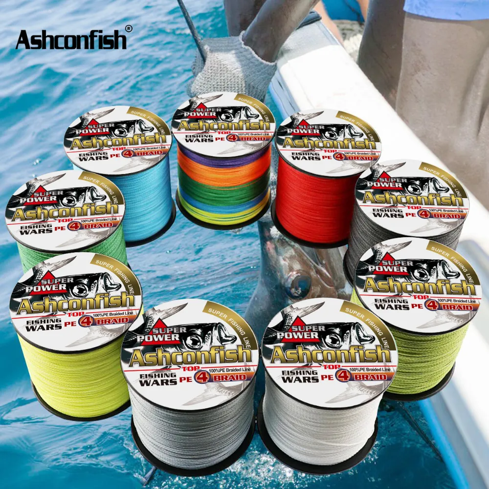 Linha de trança 300m pesca multifilamento 2lb 100lb pe super forte trançado japão 4x fios fio cabo 230909