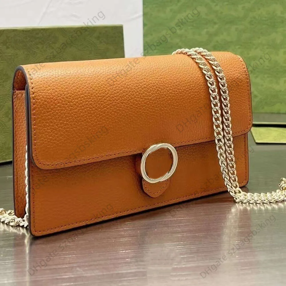 Borse in pelle di fascia alta borsetta femminile da donna catena di moda design a spalla singola bola trasversale di lussuoso frizione accessori in metallo satchel