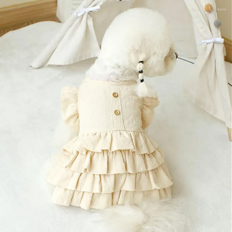 犬アパレルチュチュ猫子犬のペットサマードレス小さなコスチュームヨーキーポメラニア服シーズプードルビチョン衣類スカート