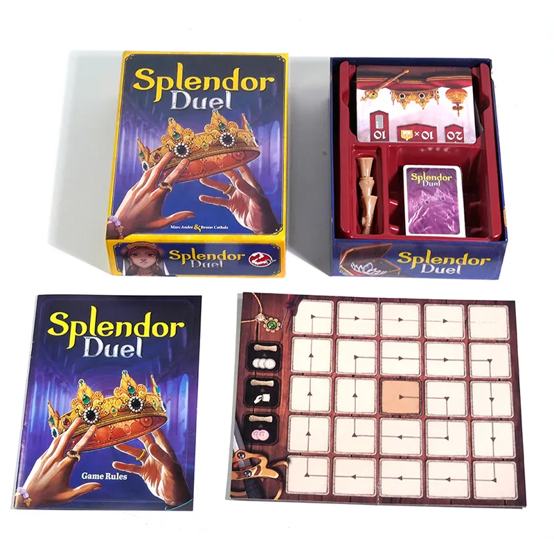 Splendor Duel Deluxe Board Game Fun Strategy Pinochle Card Game